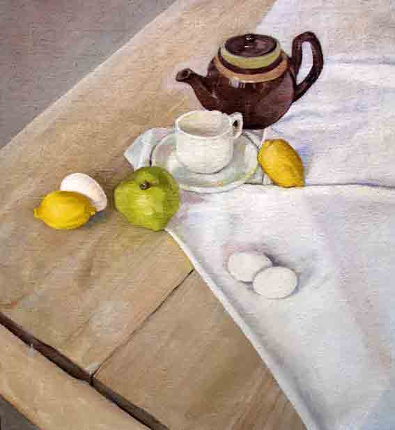 STILL LIFE WITH TEAPOT 